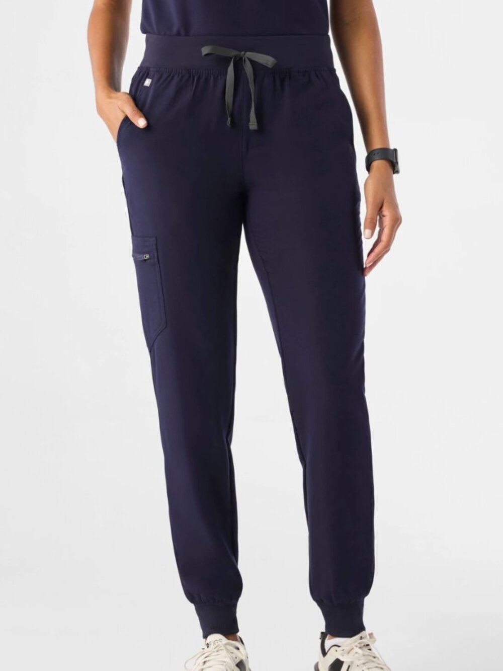 Figs Scrubs Zamora Jogger Scrub Pants Navy Women's Medium - Picture 2 of 9